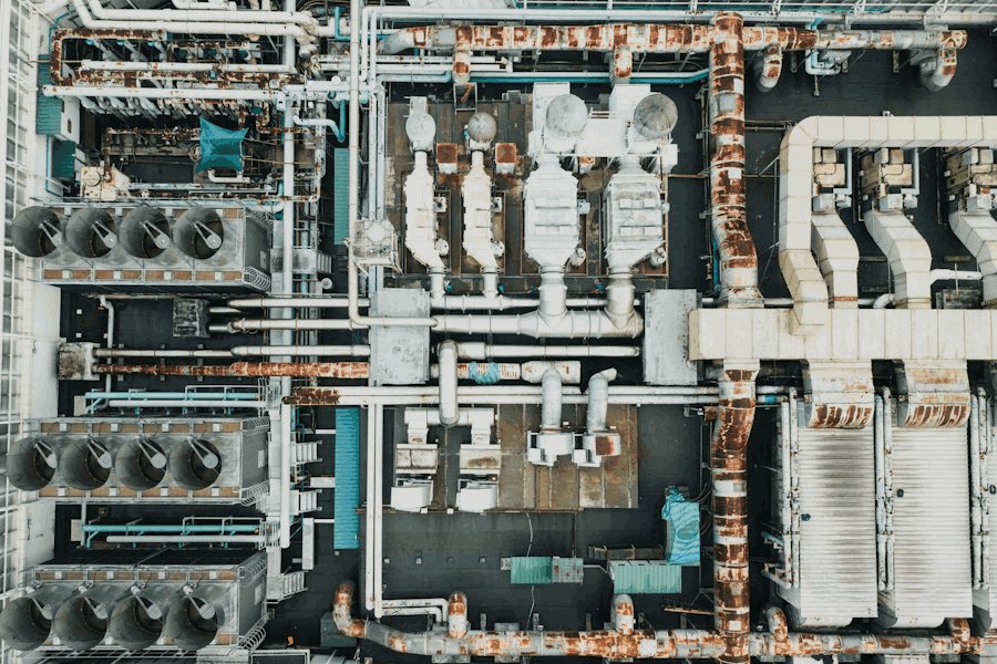 Industrial pipe production line